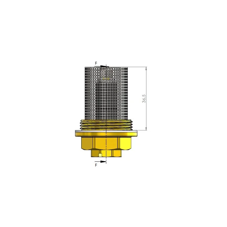 Wkład magnetyczny 3/4" do filtra skośnego