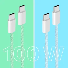 Kabel USB C 100 W 1 m niebieski Kruger&amp;Matz Basic – szybka ładowanie!