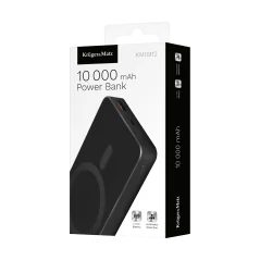 POWER BANK indukcyjny Kruger&Matz 10000 mAh Mag Safe czarny