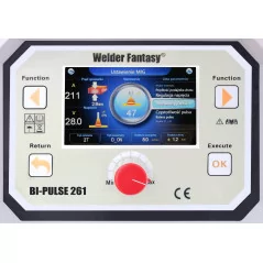 Półautomat spawalniczy 3w1 PERFECT BI-PULSE 261 4x4 MIG/MAG/SYNERGIA/PULS/PODWÓJNY PULS/LUTOSPAWANIE/MMA Welder Fantasy 400V