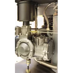 Sprężarka śrubowa Profi Kompressoren ARROW 11kW/500L zestaw na zbiorniku poziomym z osuszaczem chłodniczym 3 stopnie, filtrami 3