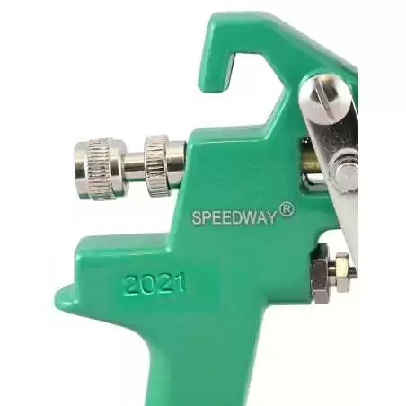 Pistolet lakierniczy SPEEDWAY zielony HVLP 3.0mm