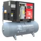 Sprężarka śrubowa Profi Kompressoren ARROW 5.5kW/500L zestaw na zbiorniku poziomym z osuszaczem chłodniczym 3 stopnie, filtrami Sprężarka śrubowa Profi Kompressoren ARROW 5.5kW/500L zestaw na zbiorniku poziomym z osuszaczem chłodniczym 3 stopnie, filtrami