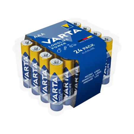 Bateria alkaliczna VARTA LR03 Longlife Power CVP24 24szt./box