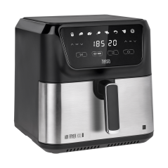 Frytkownica beztłuszczowa TEESA DIGITAL AIR FRYER XXL , 8L , 1700W, duża miska , programy , podtrzymywanie ciepła