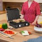 Grill elektryczny TEESA , panini grill , opiekacz, 3 pozycje , wyjmowane wkłady, 2000W Grill elektryczny TEESA , panini grill , opiekacz, 3 pozycje , wyjmowane wkłady, 2000W