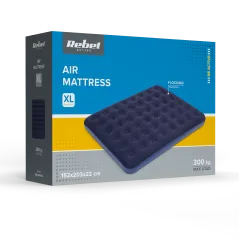 Materac dmuchany dwuosobowy REBEL ACTIVE 203x152x22