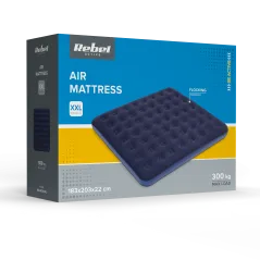 Materac dmuchany dwuosobowy REBEL ACTIVE 203x183x22
