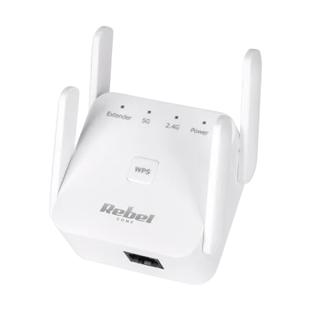 Repeater - wzmacniacz sieci bezprzewodowej 2.4+5 GHz Rebel