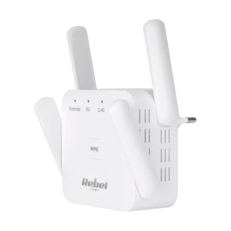 Repeater - wzmacniacz sieci bezprzewodowej 2.4+5 GHz Rebel