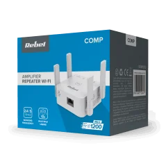 Repeater - wzmacniacz sieci bezprzewodowej 2.4+5 GHz Rebel