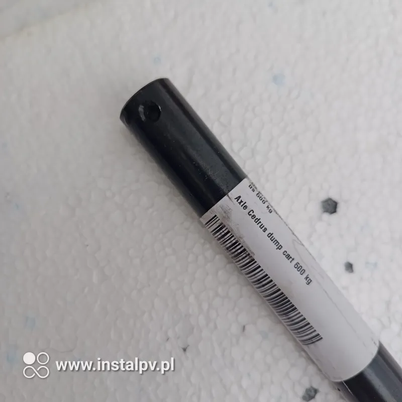 Oś przyczepki traktorka Cedrus 600 kg