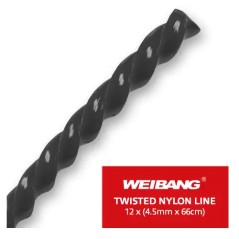 Żyłka 4.5/66 cm Weibang kosiarka żyłkowa zestaw 12szt WBLT567SLC CZĘŚĆ ORYGINALNA