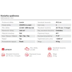 Kosiarka Weibang WB506SCVE 3IN1 napęd i rozruch elektryczny