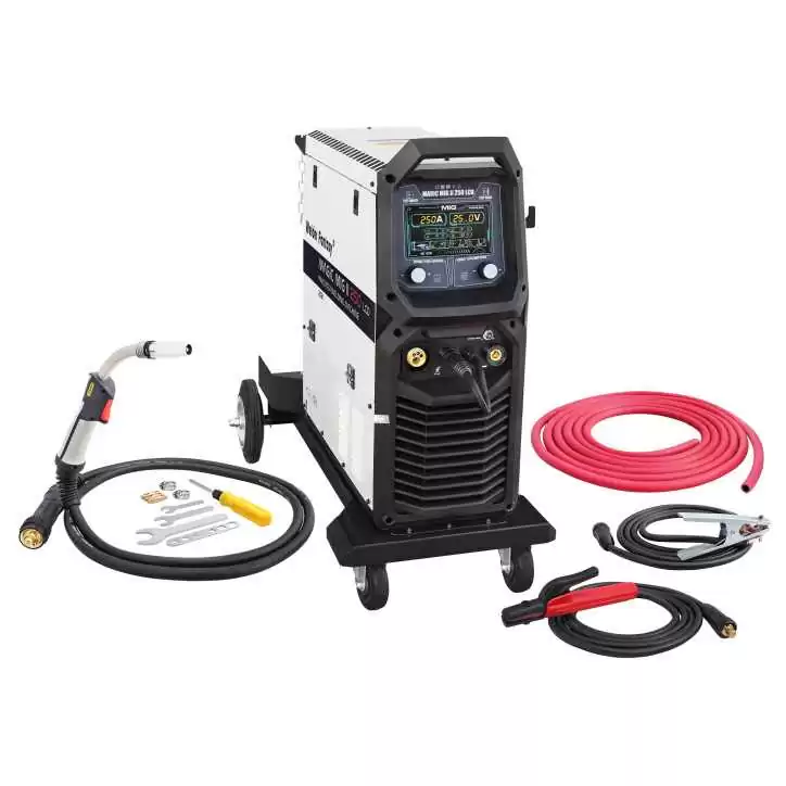 Półautomat spawalniczy inwerterowy MAGIC2 250A 4X4 LCD Welder Fantasy 400V Półautomat spawalniczy inwerterowy MAGIC2 250A 4X4 LCD Welder Fantasy 400V