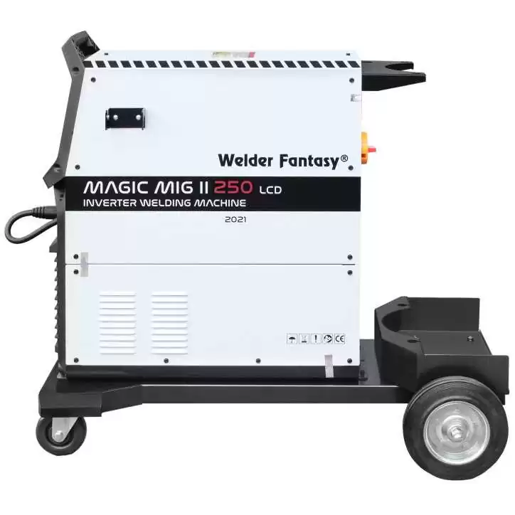Półautomat spawalniczy inwerterowy MAGIC2 250A 4X4 LCD Welder Fantasy 400V Półautomat spawalniczy inwerterowy MAGIC2 250A 4X4 LCD Welder Fantasy 400V