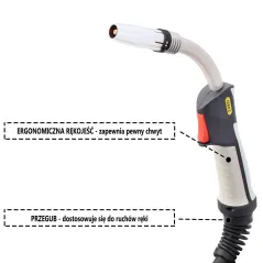 Półautomat spawalniczy inwerterowy MAGIC2 250A 4X4 LCD Welder Fantasy 400V