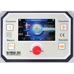 Półautomat spawalniczy PERFECT BI-PULSE 351 CHŁODNICA 4x4 MIG/MAG/SYNERGIA/PULS/PODWÓJNY PULS/LUTOSPAWANIE/MMA Welder Fantasy 40