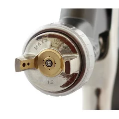 Pistolet lakierniczy LEADER HVLP 1.2mm zbiornik 600ml MODEL 1999-2021