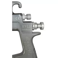 Pistolet lakierniczy LEADER K411 HVLP 1.2mm zbiornik 600ml model 2022