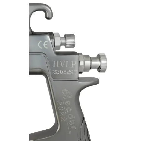 Pistolet lakierniczy LEADER K411 HVLP 1.8mm zbiornik 600ml model 2022