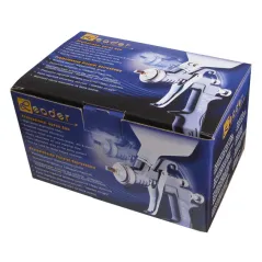 Pistolet lakierniczy LEADER K411 HVLP 1.8mm zbiornik 600ml model 2022