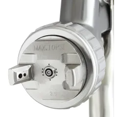 Pistolet lakierniczy LEADER K411 HVLP 2.5mm zbiornik 600ml model 2022