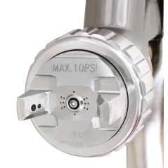 Pistolet lakierniczy LEADER K411 LVLP 1.8mm zbiornik 600ml model 2022