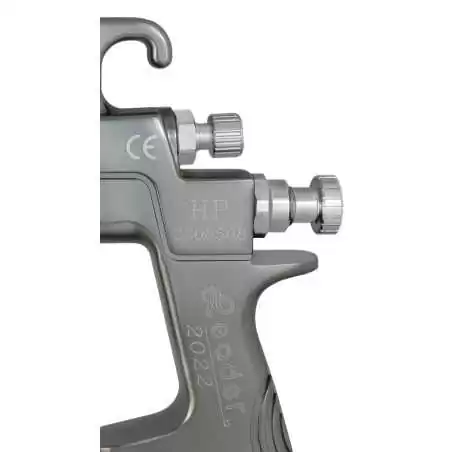 Pistolet lakierniczy LEADER K411 HP 1.8mm zbiornik 600ml model 2022