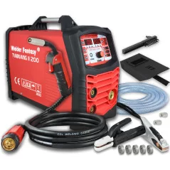 Półautomat spawalniczy 3w1 TWINMIG2 200A Synergia MIG/MAG/FCAW/MMA/TIG LIFT Welder Fantasy