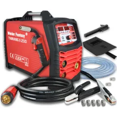 Półautomat spawalniczy 3w1 TWINMIG2 200A Synergia MIG/MAG/FCAW/MMA/TIG LIFT Welder Fantasy