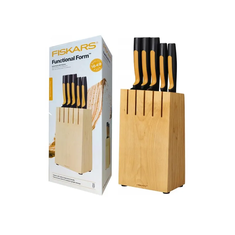 Zestaw 5 noży w bloku Functional Form™