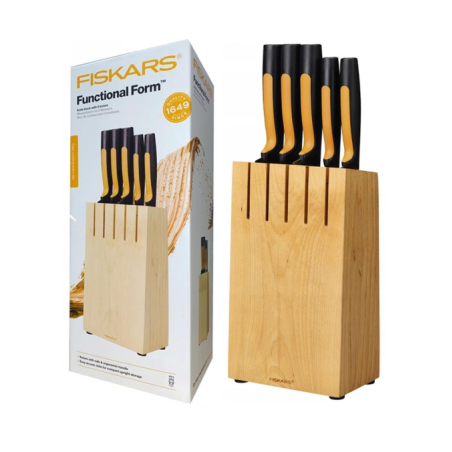 Zestaw 5 noży w bloku Functional Form™