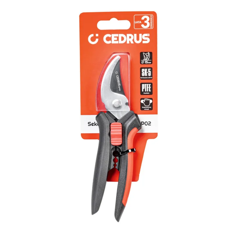 Sekator nożycowy Cedrus BP02
