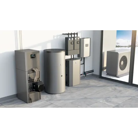 Kołton Hybrydowy system grzewczy P1118 + 10kW