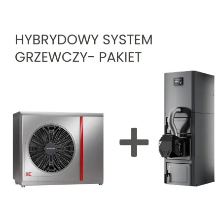 Kołton Hybrydowy system grzewczy P1926 + 12kW