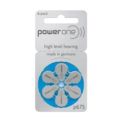 Bateria do aparatów słuchawkowych POWER ONE VARTA PR44/675 6szt./bl