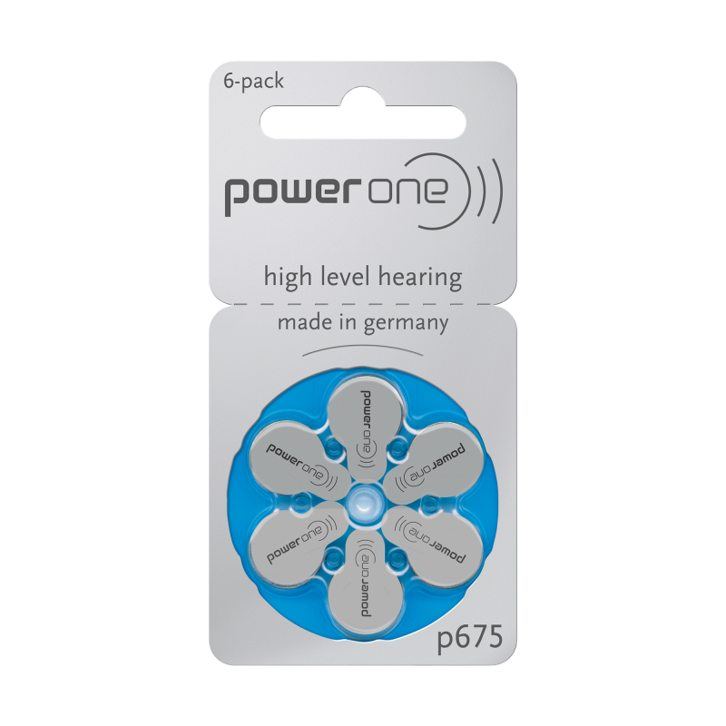 Bateria do aparatów słuchawkowych POWER ONE VARTA PR44/675 6szt./bl