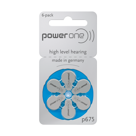 Bateria do aparatów słuchawkowych POWER ONE VARTA PR44/675 6szt./bl