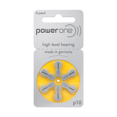 Bateria do aparatów Słuchawkowych POWER ONE VARTA PR70/10 6szt./bl
