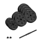 Hantle bitumiczne regulowane 1x20kg REBEL ACTIVE Hantle bitumiczne regulowane 1x20kg REBEL ACTIVE