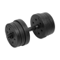 Hantle bitumiczne regulowane 2x10kg REBEL ACTIVE Hantle bitumiczne regulowane 2x10kg REBEL ACTIVE