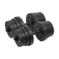 Hantle bitumiczne regulowane 2x15kg REBEL ACTIVE Hantle bitumiczne regulowane 2x15kg REBEL ACTIVE