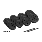 Hantle bitumiczne regulowane 2x15kg REBEL ACTIVE Hantle bitumiczne regulowane 2x15kg REBEL ACTIVE