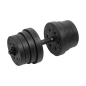 Hantle bitumiczne regulowane 2x15kg REBEL ACTIVE Hantle bitumiczne regulowane 2x15kg REBEL ACTIVE