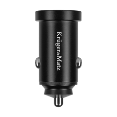 Ładowarka samochodowa 38W Kruger&Matz z funkcjami Power Dedlivery oraz Quick Charge