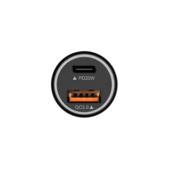 Ładowarka samochodowa 38W Kruger&Matz z funkcjami Power Dedlivery oraz Quick Charge