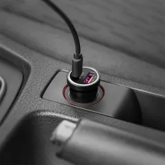 Ładowarka samochodowa 38W Kruger&Matz z funkcjami Power Dedlivery oraz Quick Charge