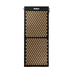 Mata zdrowotna ECO z kolcami do akupresury z poduszką, 110x42cm, XL, szare kolce, Rebel Active