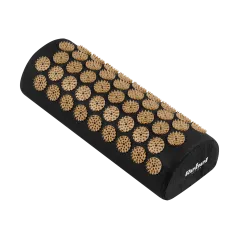 Mata zdrowotna z kolcami do akupresury z poduszką, 110x42cm, XL, złote kolce, Rebel Active